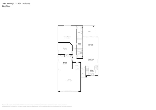 1065 E Omega Dr in San Tan Valley, AZ - Foto de edificio - Building Photo