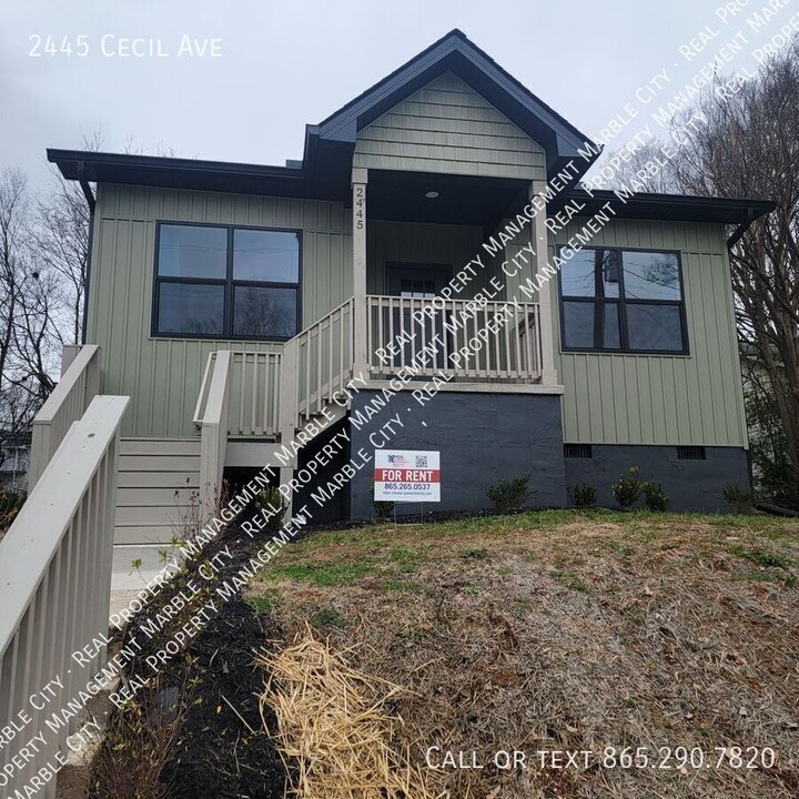 2445 Cecil Ave in Knoxville, TN - Building Photo