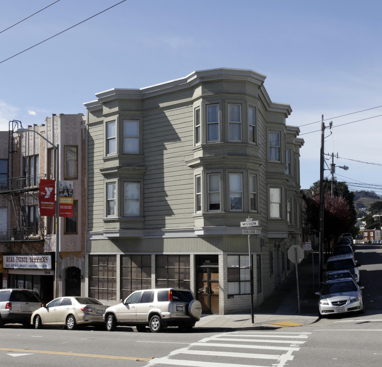 190-196 College Ave in San Francisco, CA - Foto de edificio