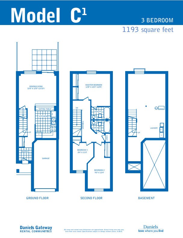 Pleasantview Walk Townhomes in Brampton, ON - Building Photo - Floor Plan