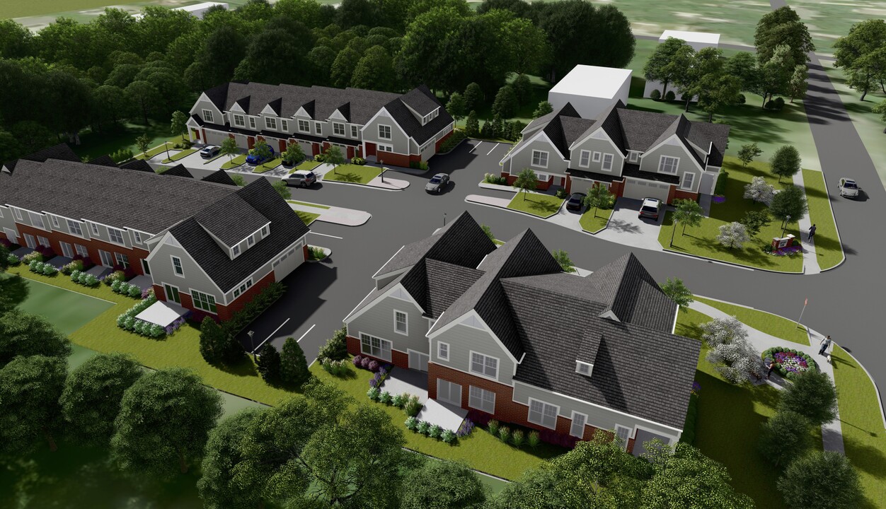 Oxford Row Townhomes in Overland Park, KS - Building Photo