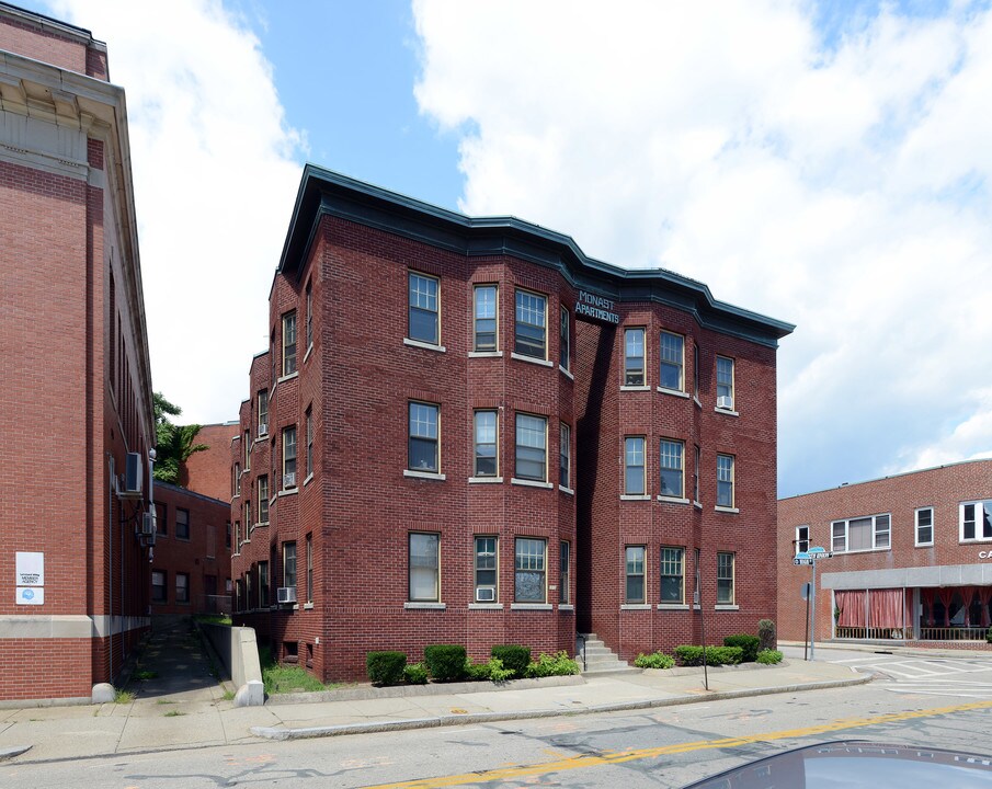 Monast Apartments in Pawtucket, RI - Building Photo