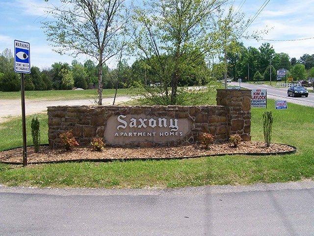Saxony Apartment Homes in Cookeville, TN - Foto de edificio
