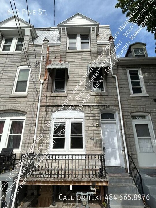 643 Pine St in Reading, PA - Building Photo