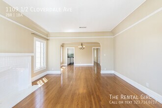 1109 1/2 Cloverdale Ave in Los Angeles, CA - Building Photo - Building Photo