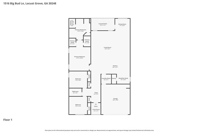 1516 Big Bud Ln in Locust Grove, GA - Building Photo - Building Photo