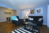 Living Room 2 Bedroom - Skyline Parc Apartments in Las Vegas, Nevada