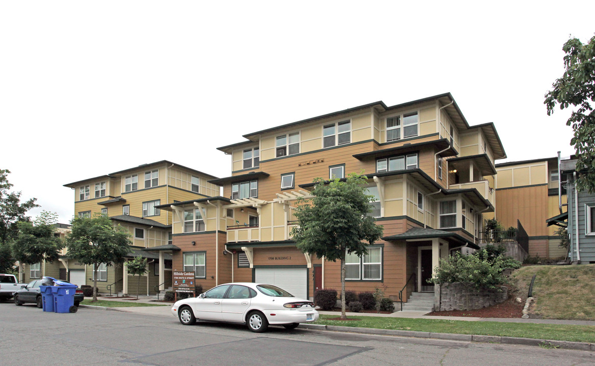 Hillside Gardens in Tacoma, WA - Foto de edificio