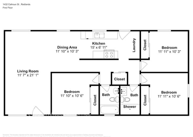 1432 Calhoun St in Redlands, CA - Foto de edificio - Building Photo