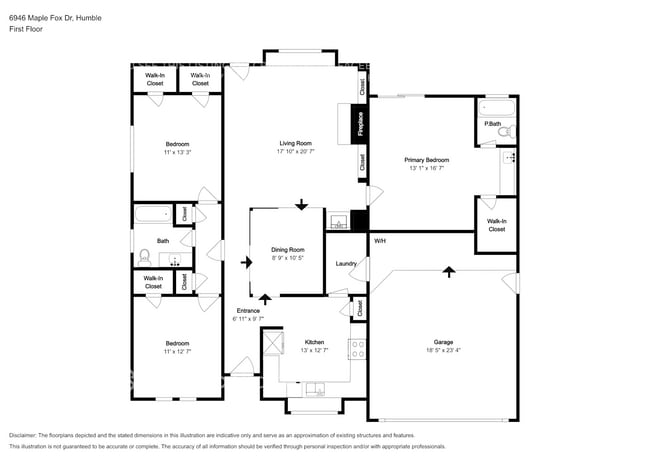 6946 Maple Fox Dr in Humble, TX - Building Photo - Building Photo