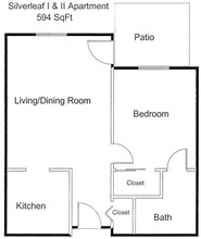 Silver Leaf I & II Apartments in Loveland, CO - Building Photo - Floor Plan