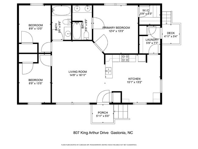807 King Arthur Dr in Gastonia, NC - Building Photo - Building Photo