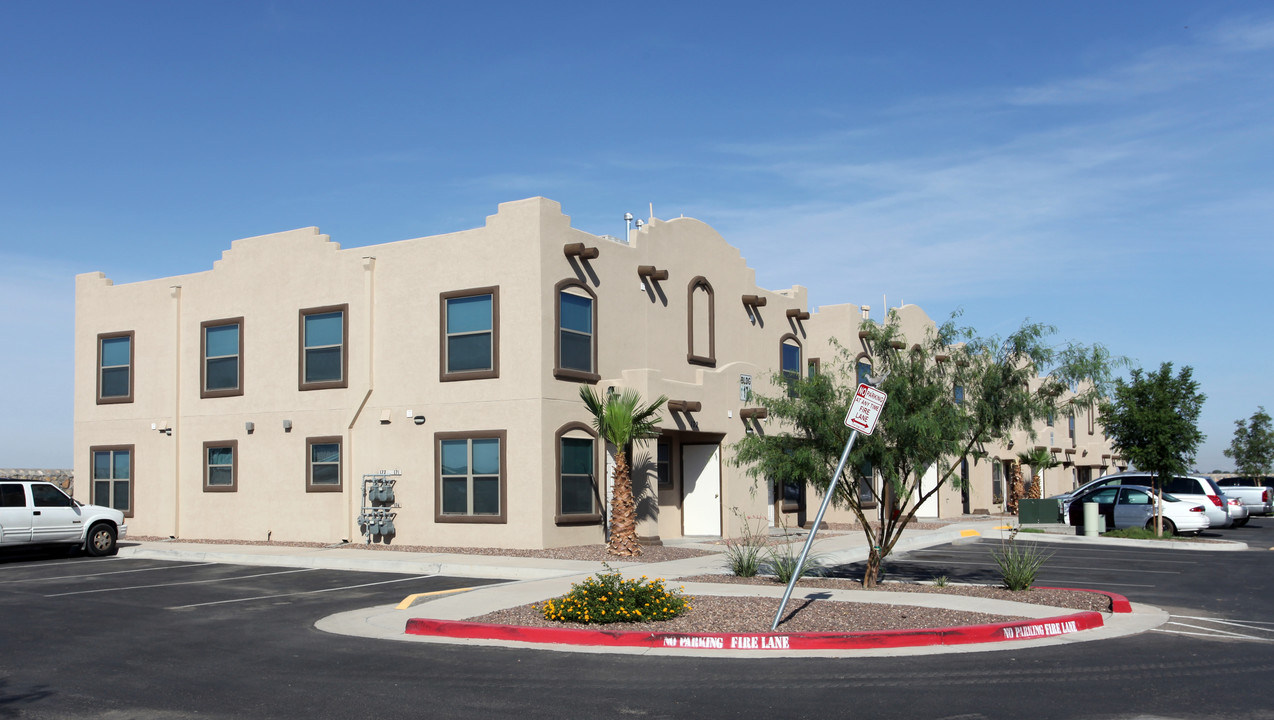 San Elizario Palms in Clint, TX - Building Photo