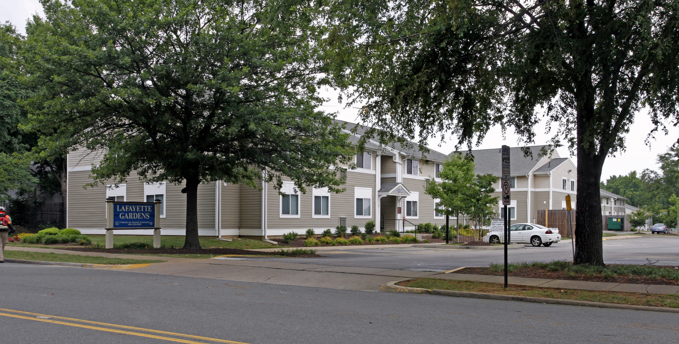 Lafayette Gardens in Richmond, VA - Building Photo