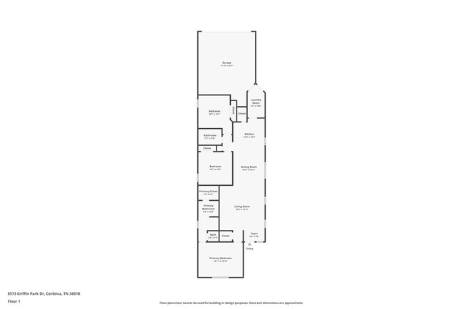 8573 Griffin Park Dr in Memphis, TN - Foto de edificio - Building Photo