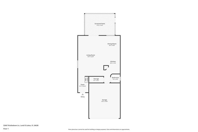 3348 Thistledown Ln in Land O Lakes, FL - Foto de edificio - Building Photo