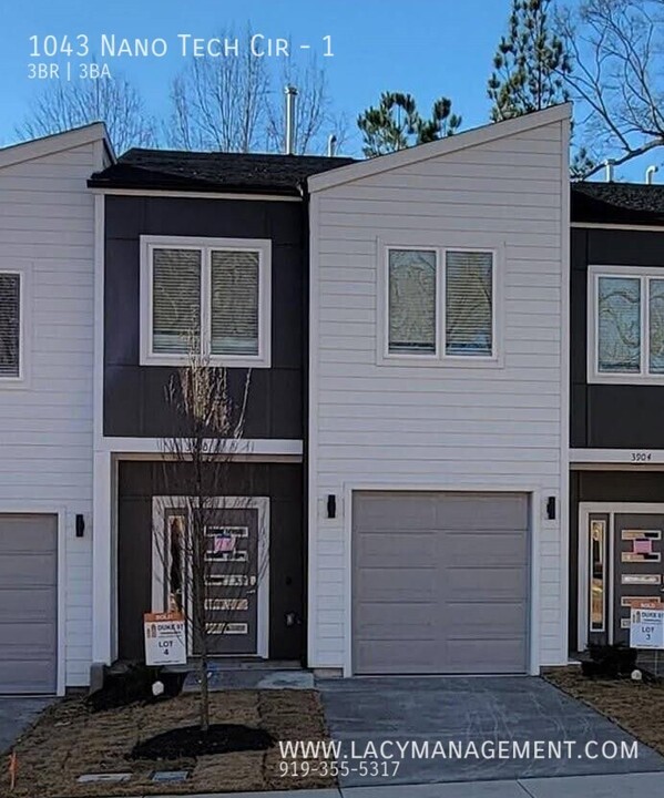 1043 Nano Tech Cir in Durham, NC - Building Photo