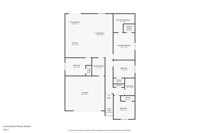 5112 S 23rd Ave in Phoenix, AZ - Building Photo - Building Photo