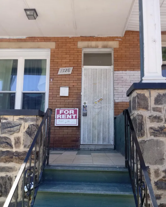 1728 N Bentalou St in Baltimore, MD - Building Photo
