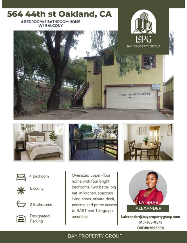 564 44th St in Oakland, CA - Building Photo - Building Photo