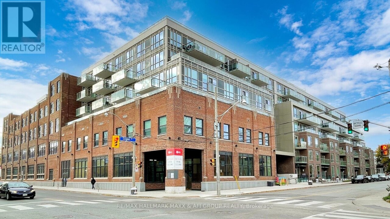 150-150 Logan Ave in Toronto, ON - Building Photo