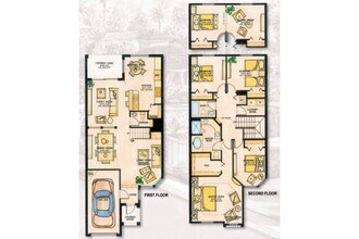 Copper Oaks in Estero, FL - Foto de edificio - Floor Plan