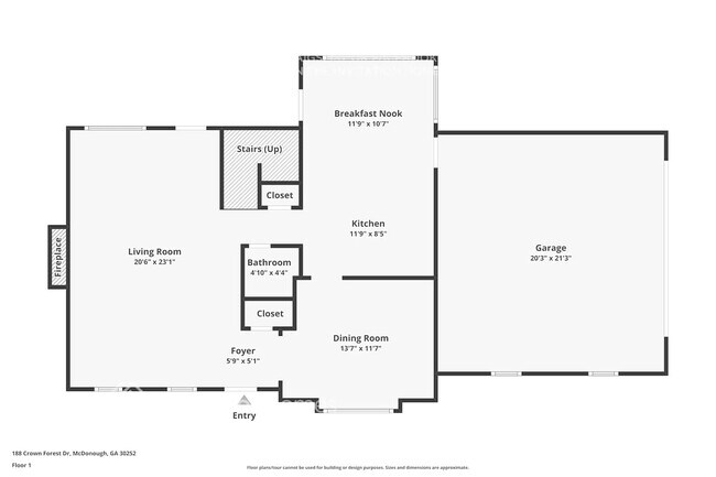 188 Crown Forest Dr in Mcdonough, GA - Foto de edificio - Building Photo