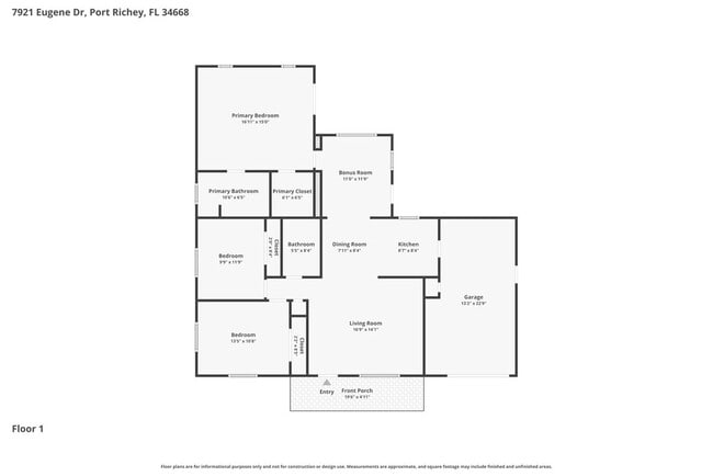 7921 Eugene Dr in Port Richey, FL - Building Photo - Building Photo