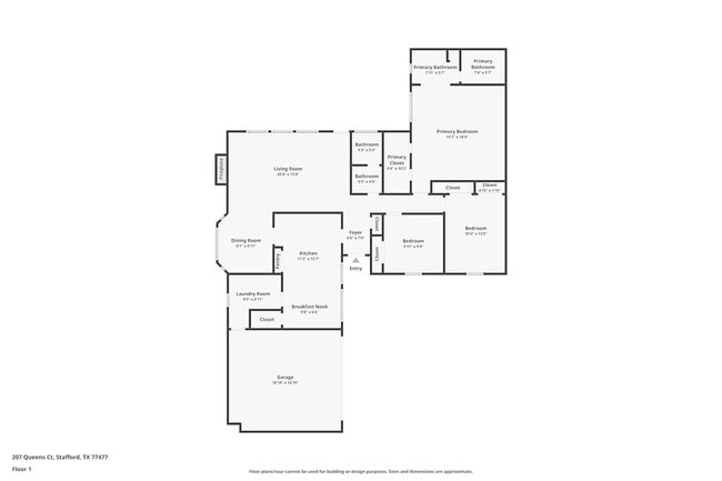 207 Queens Ct in Stafford, TX - Building Photo - Building Photo