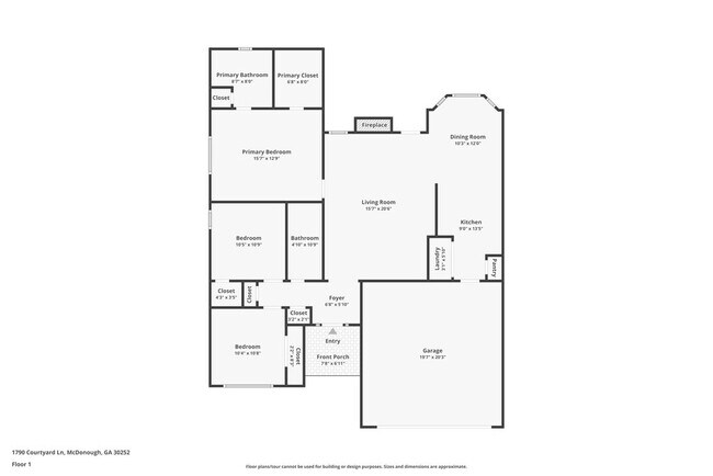 1790 Courtyard Ln in Mcdonough, GA - Building Photo - Building Photo