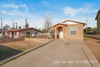 244 Toledo Pl in El Paso, TX - Foto de edificio - Building Photo