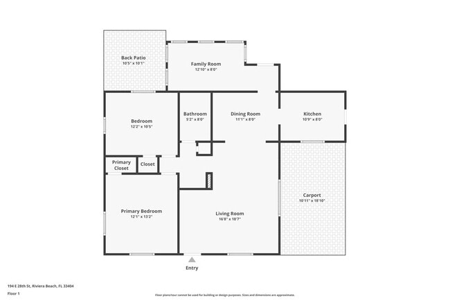 195 E 28th St in West Palm Beach, FL - Foto de edificio - Building Photo