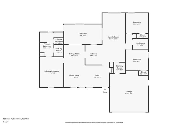 16 Dorset Dr in Kissimmee, FL - Building Photo - Building Photo