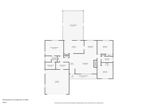 970 Sandstone Dr in Orange Park, FL - Foto de edificio - Building Photo