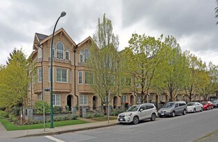 Brownstone in Vancouver, BC - Building Photo