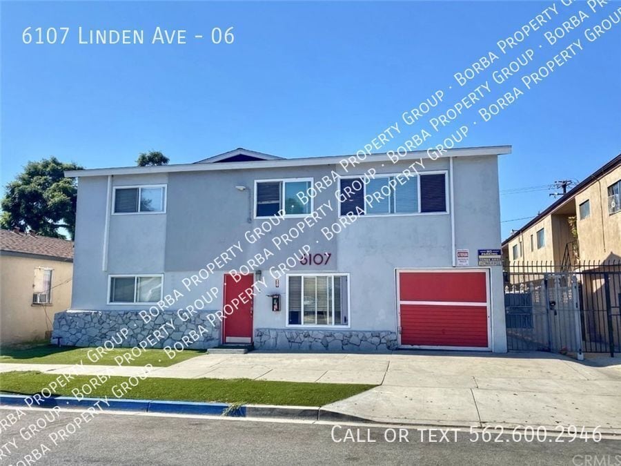 6107 Linden Ave in Long Beach, CA - Foto de edificio