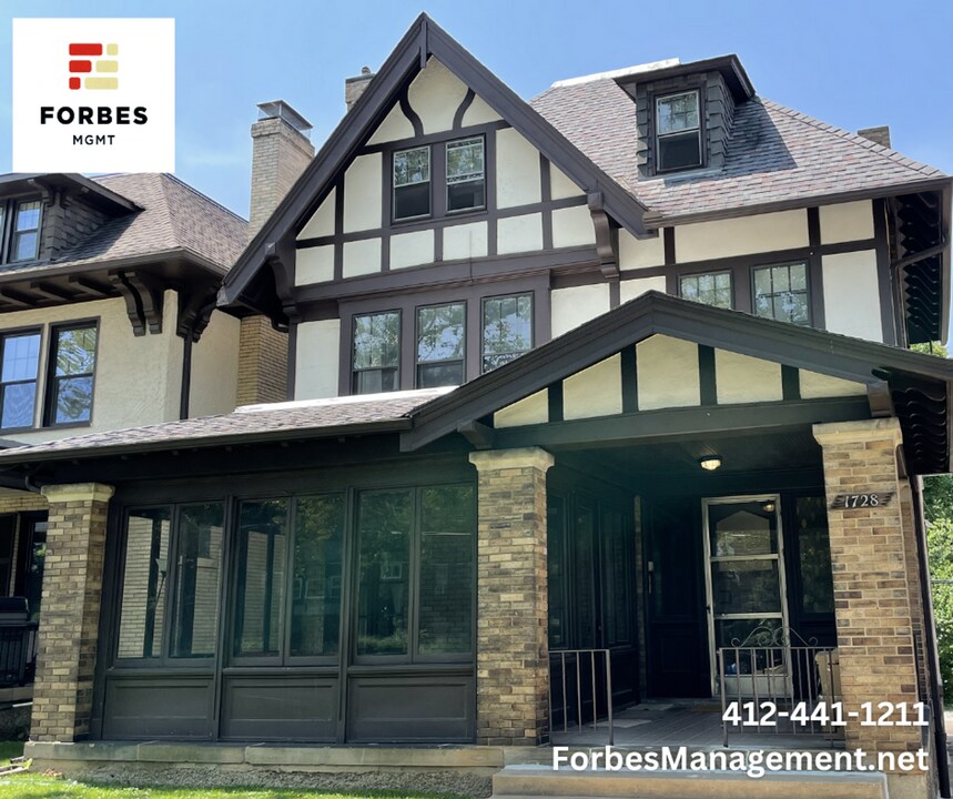1728 Wightman St in Pittsburgh, PA - Building Photo