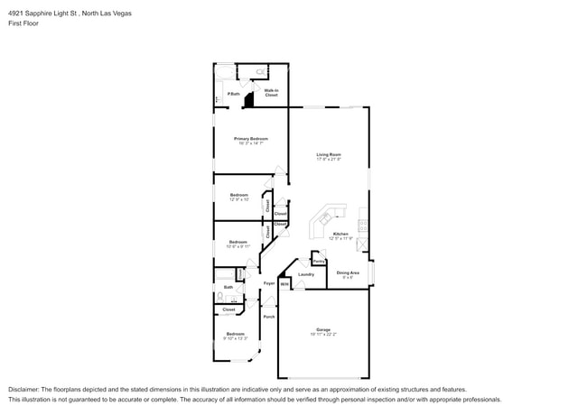 4921 Sapphire Light St in North Las Vegas, NV - Building Photo - Building Photo