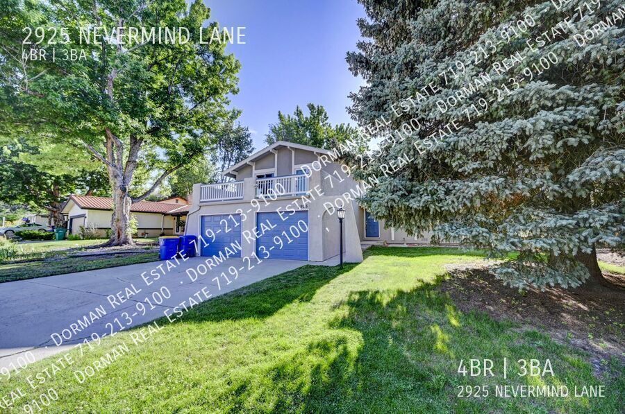 2925 Nevermind Ln in Colorado Springs, CO - Building Photo
