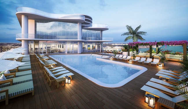 property at 1000 Brickell Plz