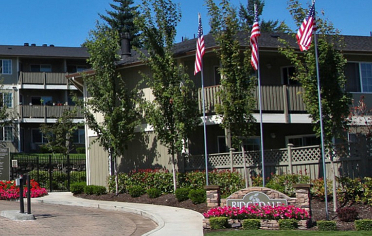 Ridgedale Apartments in University Place, WA - Foto de edificio