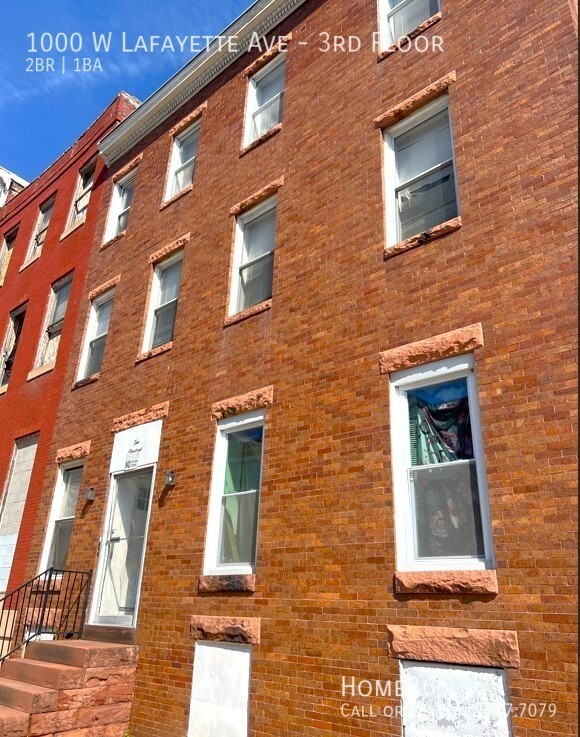 1000 W Lafayette Ave in Baltimore, MD - Building Photo - Building Photo