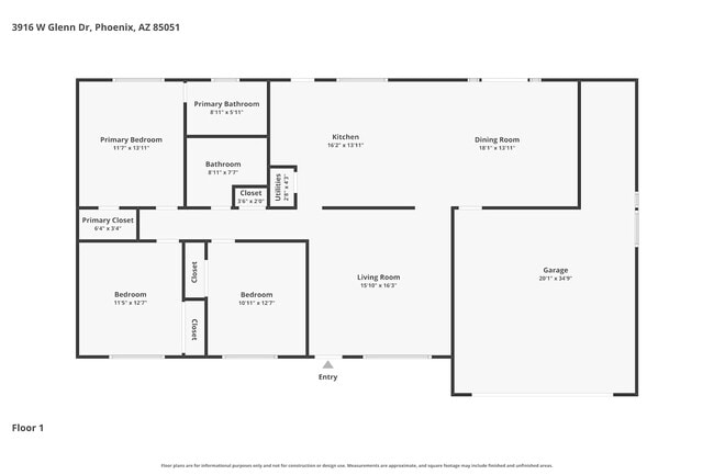 3916 W Glenn Dr in Phoenix, AZ - Building Photo - Building Photo