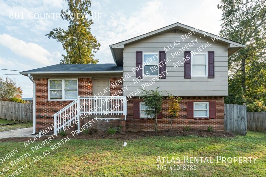 801 Country View Dr NE in Center Point, AL - Foto de edificio