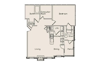 Bethel Towers in Memphis, TN - Foto de edificio - Floor Plan