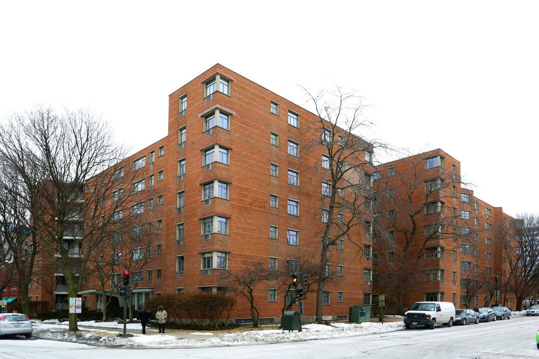 Sherman Garden Apartments in Evanston, IL - Foto de edificio