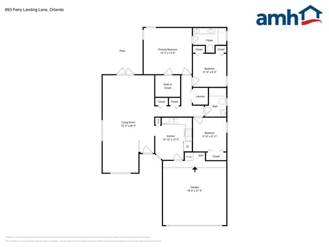893 Ferry Landing Ln in Orlando, FL - Foto de edificio - Building Photo