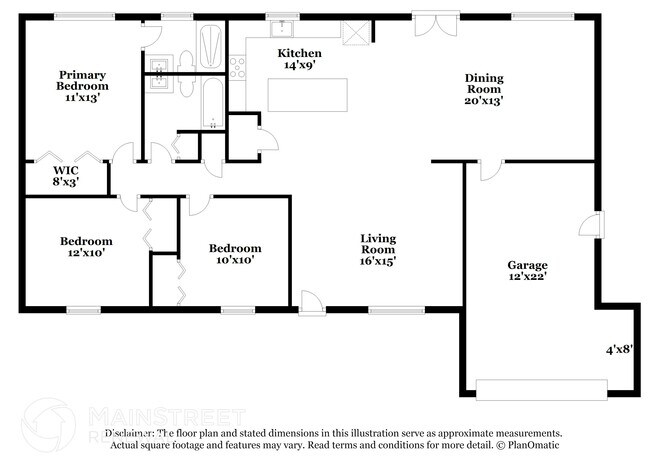 property at 5292 Trekell St