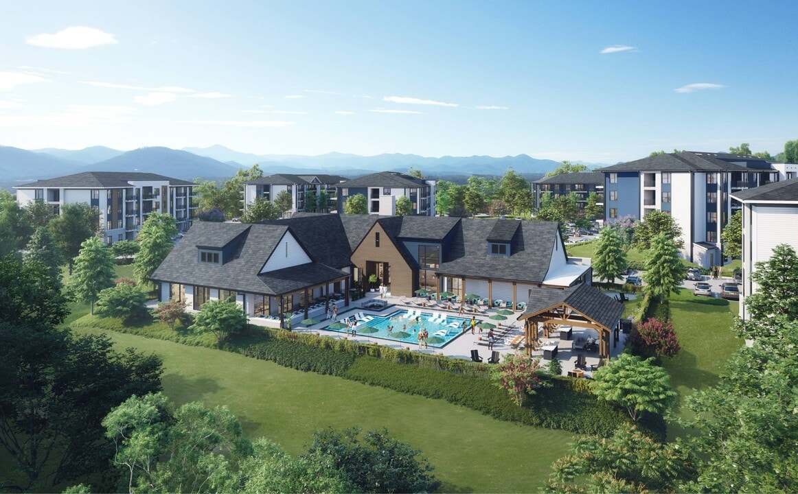 Hominy at RiverBlue in Asheville, NC - Building Photo