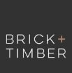 Property Management Company Logo Brick + Timber, Inc